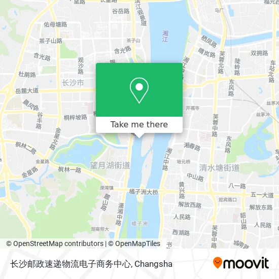 长沙邮政速递物流电子商务中心 map