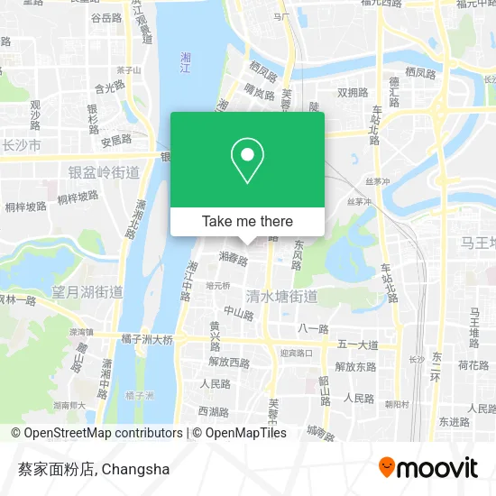 蔡家面粉店 map