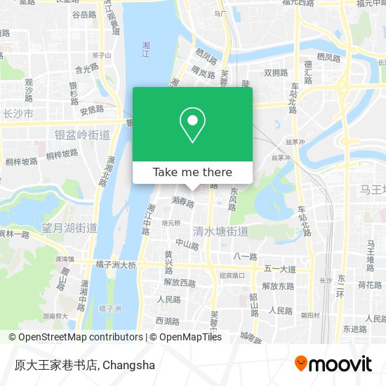 原大王家巷书店 map