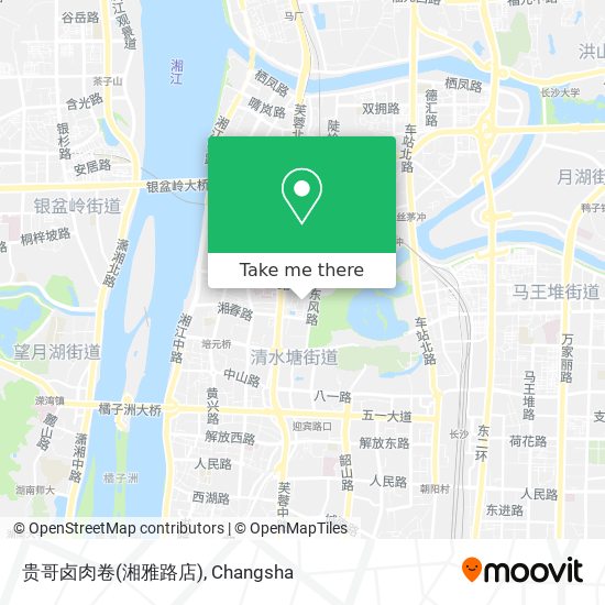 贵哥卤肉卷(湘雅路店) map