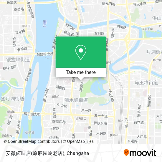 安徽卤味店(原麻园岭老店) map