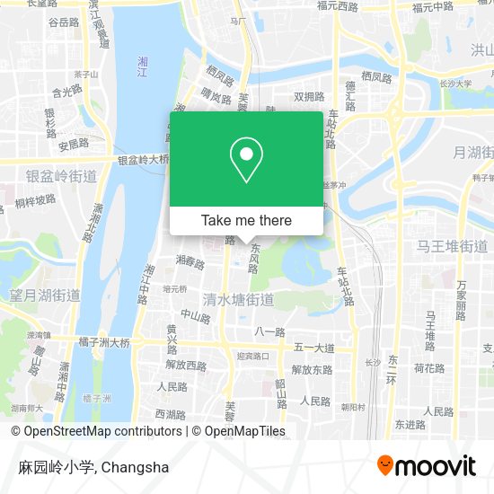 麻园岭小学 map