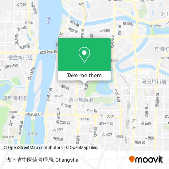 湖南省中医药管理局 map