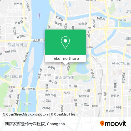 湖南家辉遗传专科医院 map