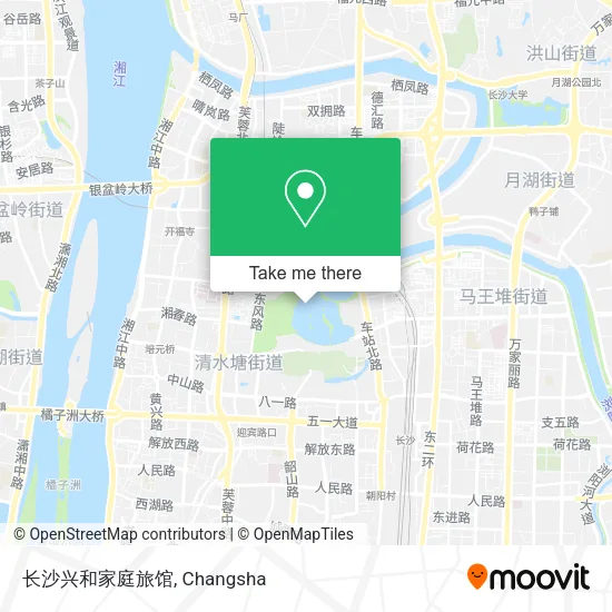 长沙兴和家庭旅馆 map