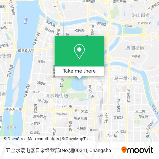 五金水暖电器日杂经营部(No.湘0031) map