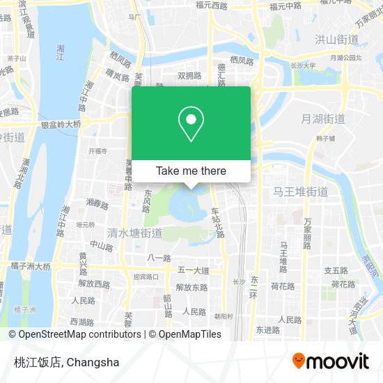 桃江饭店 map