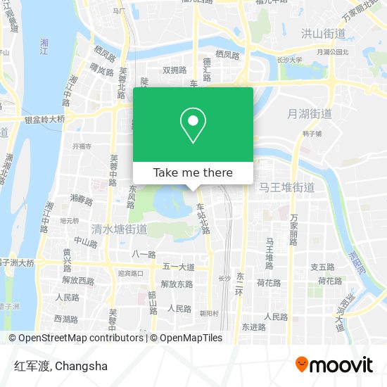 红军渡 map