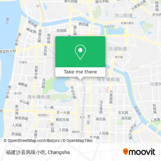 福建沙县风味小吃 map