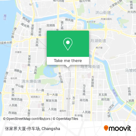 张家界大厦-停车场 map