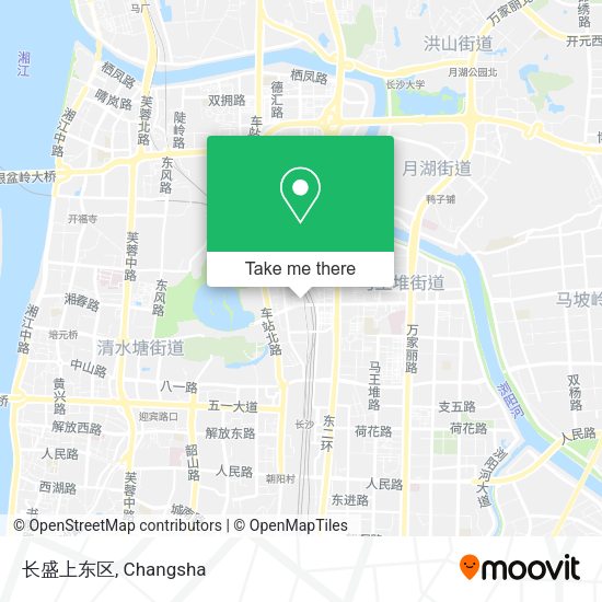 长盛上东区 map