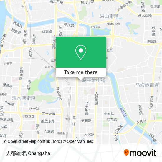 天都旅馆 map