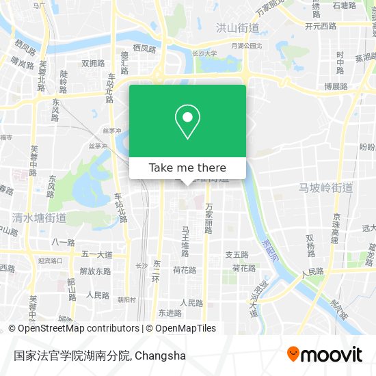 国家法官学院湖南分院 map