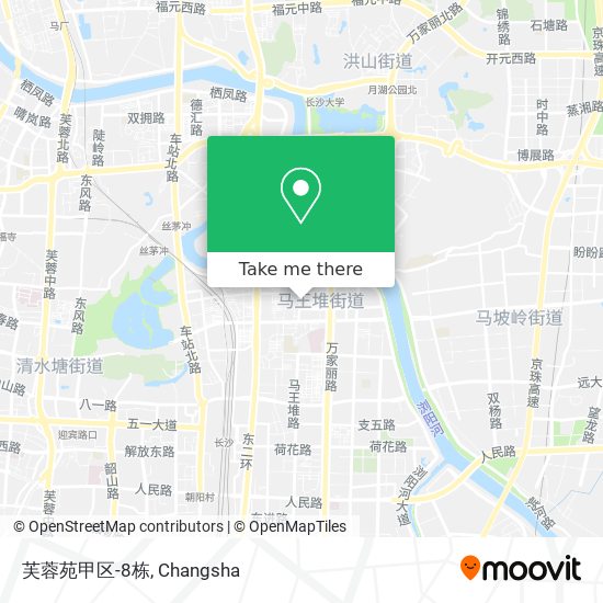 芙蓉苑甲区-8栋 map