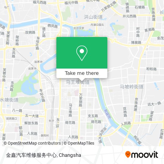 金鑫汽车维修服务中心 map