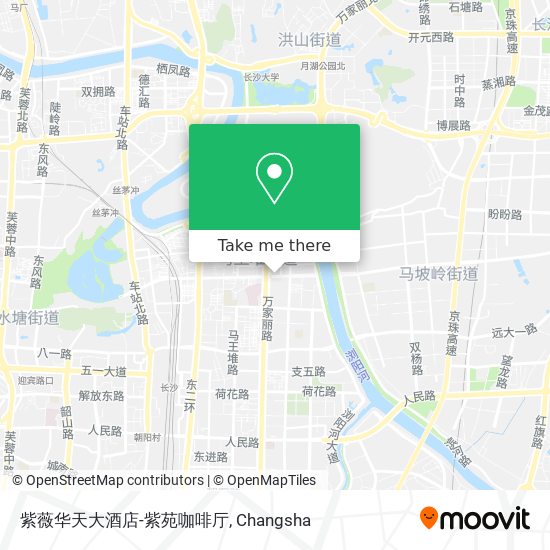 紫薇华天大酒店-紫苑咖啡厅 map