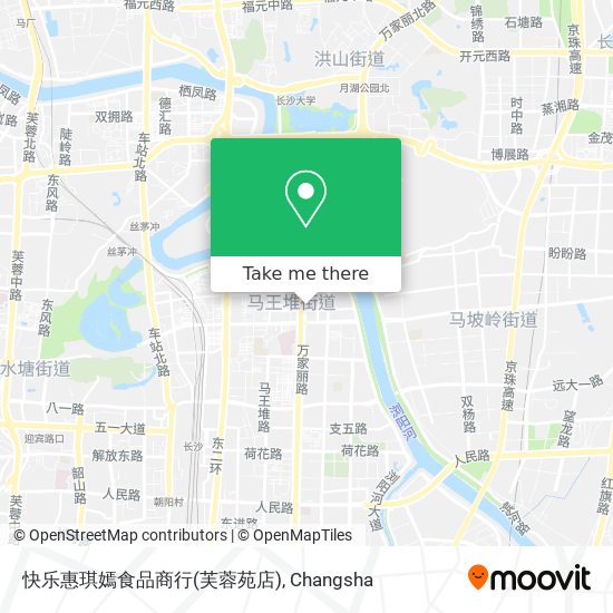 快乐惠琪嫣食品商行(芙蓉苑店) map