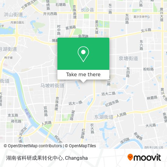 湖南省科研成果转化中心 map
