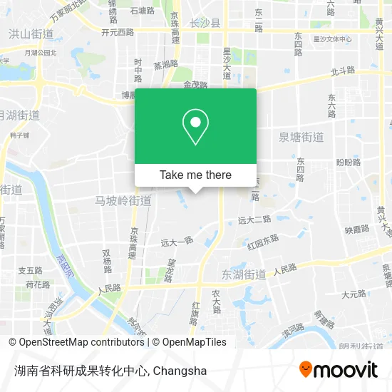 湖南省科研成果转化中心 map