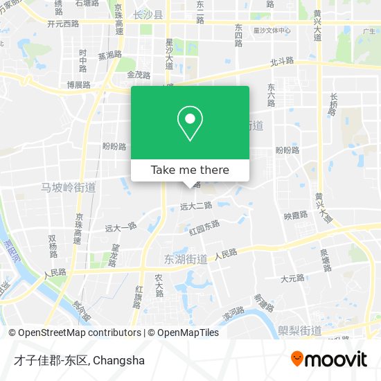 才子佳郡-东区 map