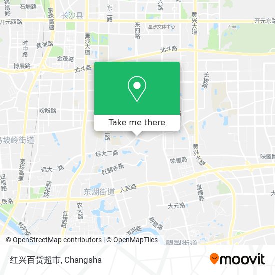 红兴百货超市 map