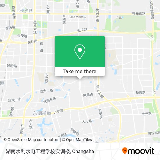 湖南水利水电工程学校实训楼 map