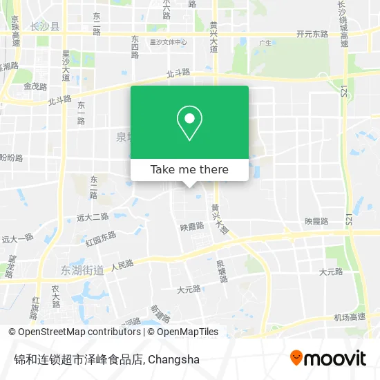 锦和连锁超市泽峰食品店 map