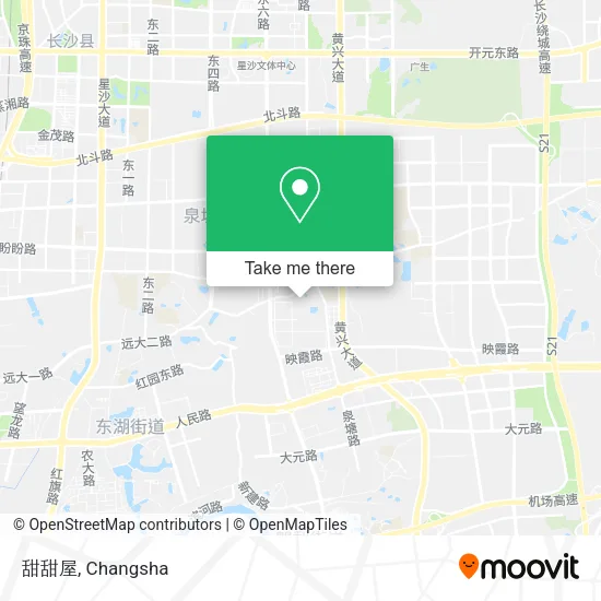 甜甜屋 map