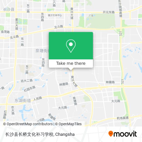 长沙县长桥文化补习学校 map