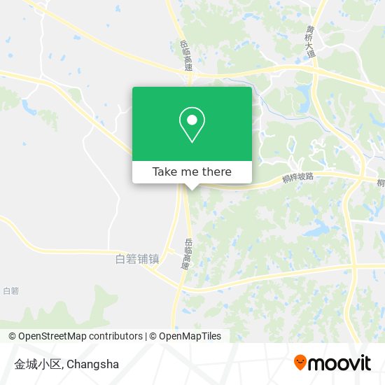 金城小区 map