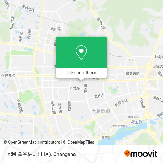 保利·麓谷林语(Ⅰ区) map