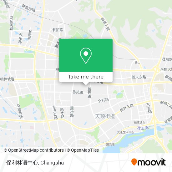 保利林语中心 map