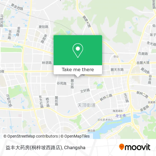 益丰大药房(桐梓坡西路店) map