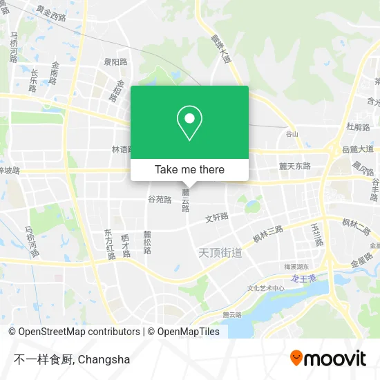 不一样食厨 map