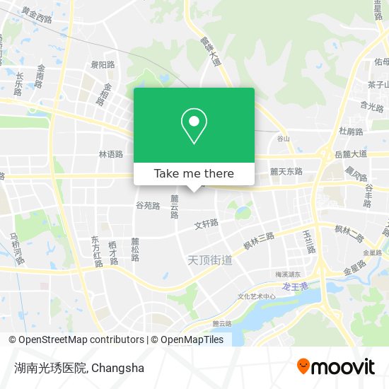 湖南光琇医院 map