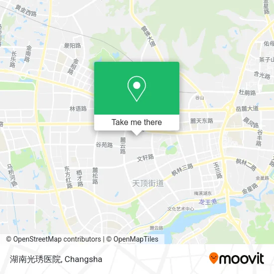 湖南光琇医院 map