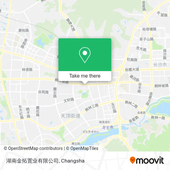 湖南金拓置业有限公司 map