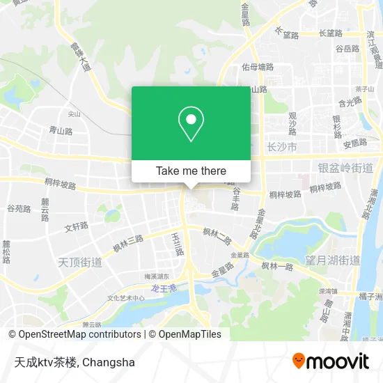 天成ktv茶楼 map