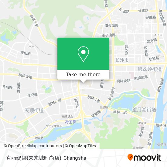 克丽缇娜(未来城时尚店) map