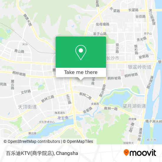 百乐迪KTV(商学院店) map