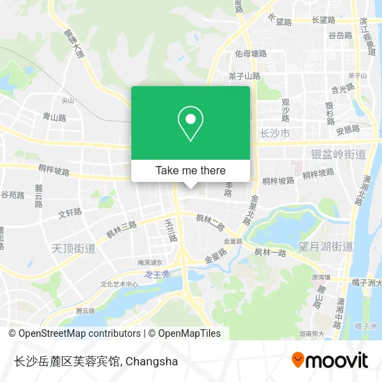 长沙岳麓区芙蓉宾馆 map
