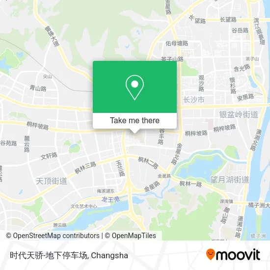 时代天骄-地下停车场 map