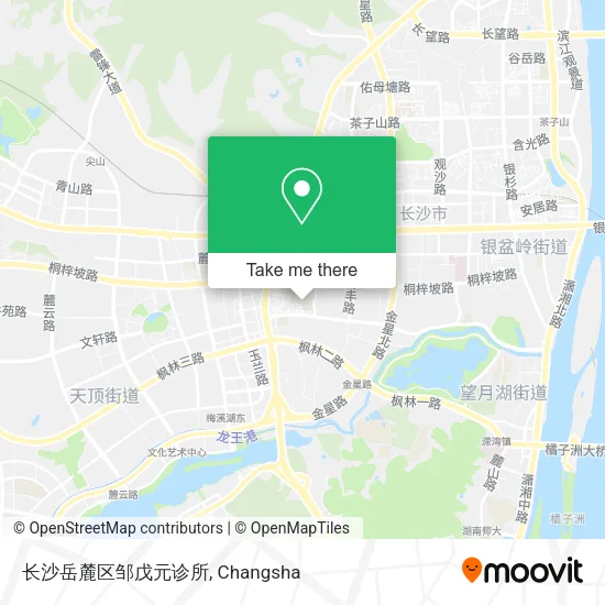 长沙岳麓区邹戊元诊所 map