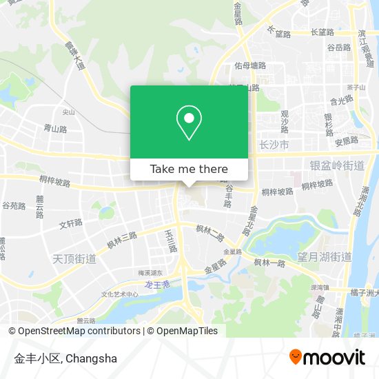 金丰小区 map