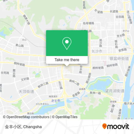 金丰小区 map