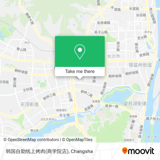 韩国自助纸上烤肉(商学院店) map