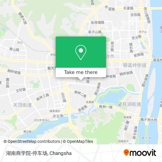 湖南商学院-停车场 map