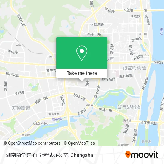 湖南商学院-自学考试办公室 map