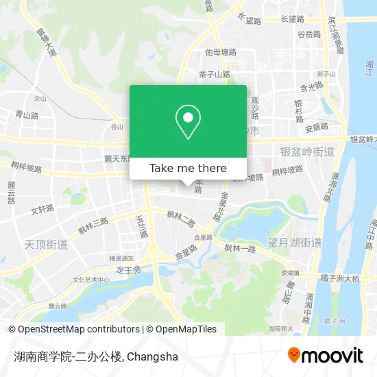 湖南商学院-二办公楼 map