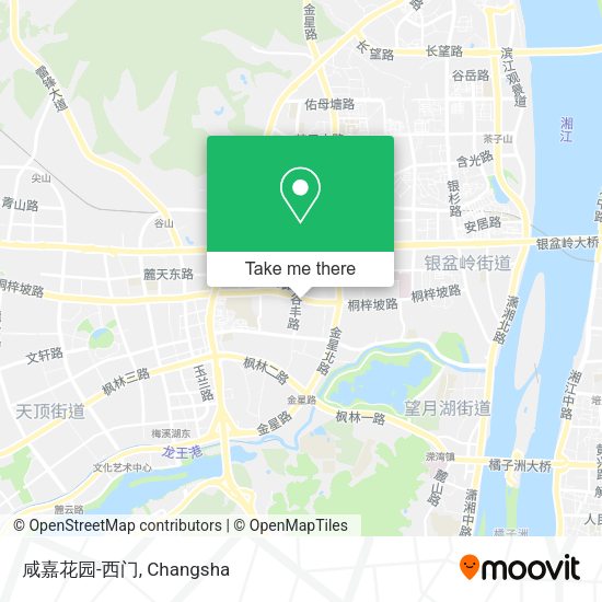 咸嘉花园-西门 map